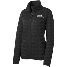 Load image into Gallery viewer, OCOM Port Authority® Ladies Sweater Fleece Jacket