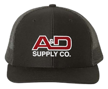 Load image into Gallery viewer, A&D Supply Snapback Trucker Cap