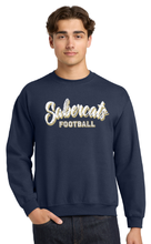 Load image into Gallery viewer, Southmoore Sabercat Football Script Crewneck
