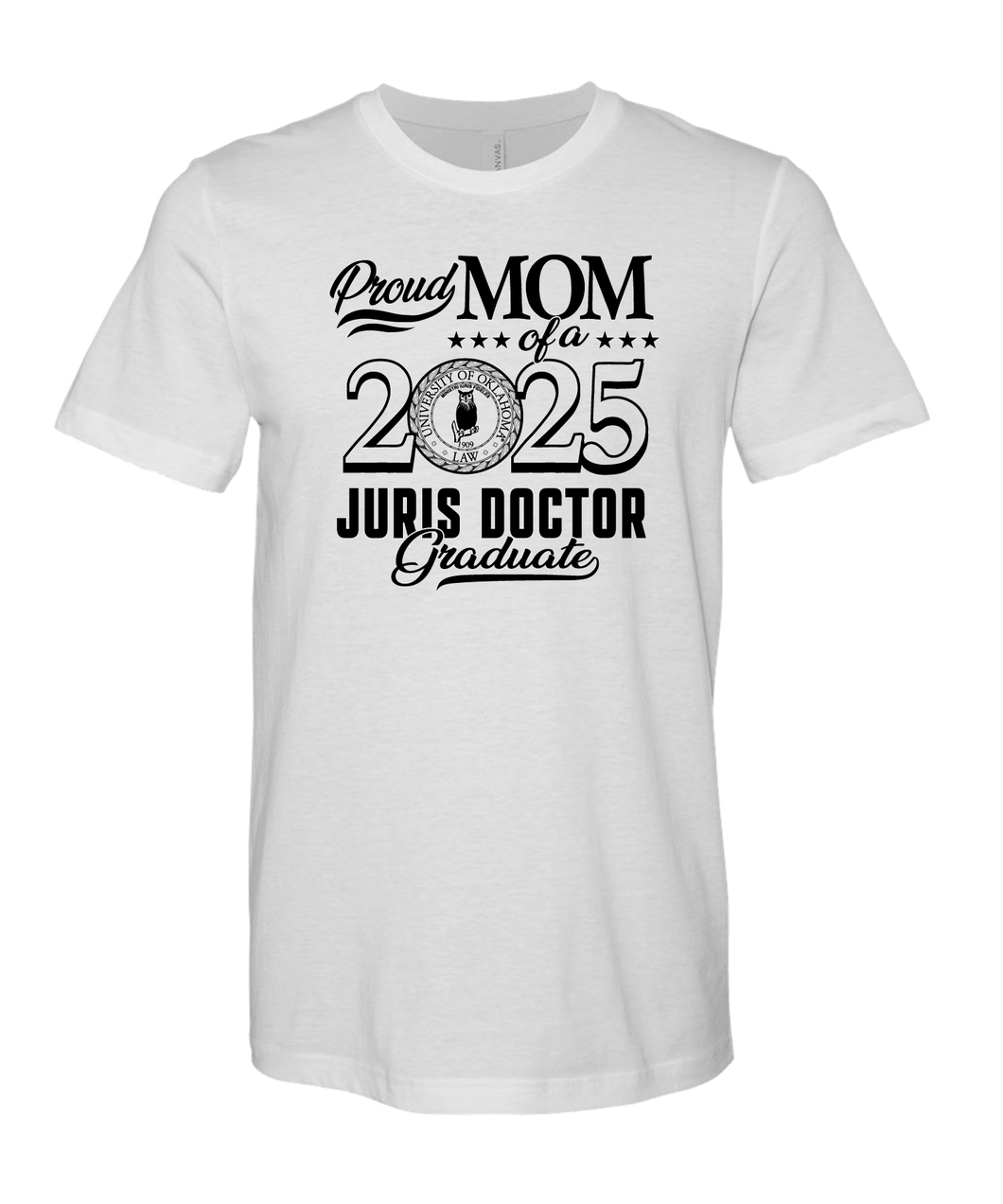 OU Law Bella Canvas Jersey Tee Mom