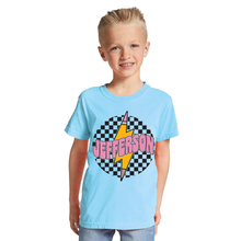 Load image into Gallery viewer, Jefferson Dragons YOUTH Lightning Pencil Tee
