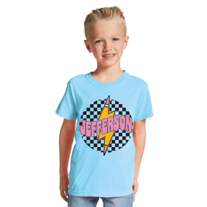 Jefferson Dragons YOUTH Lightning Pencil Tee