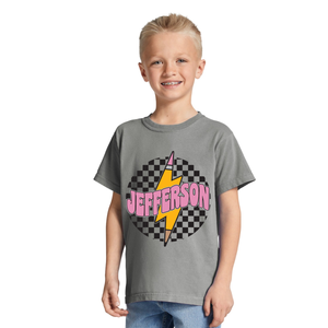 Jefferson Dragons YOUTH Lightning Pencil Tee