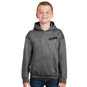 Jefferson Dragons Youth Lightning Pencil Hooded Sweatshirt