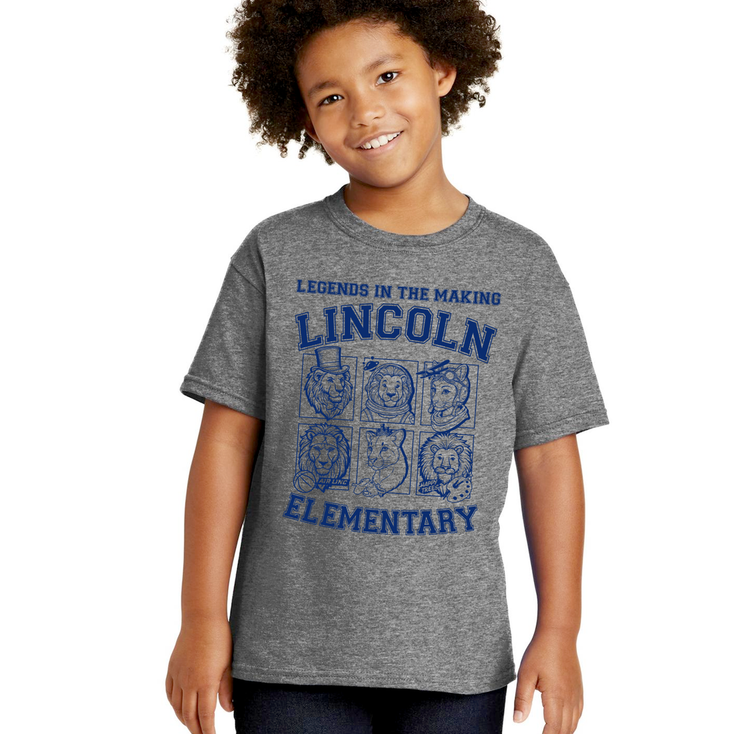 Lincoln Lion - Youth Legends in the Making Tee