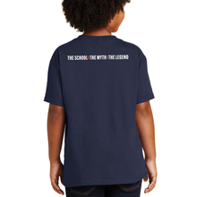 Load image into Gallery viewer, Lincoln Lion - The School*The Myth*The Legend Youth Tee
