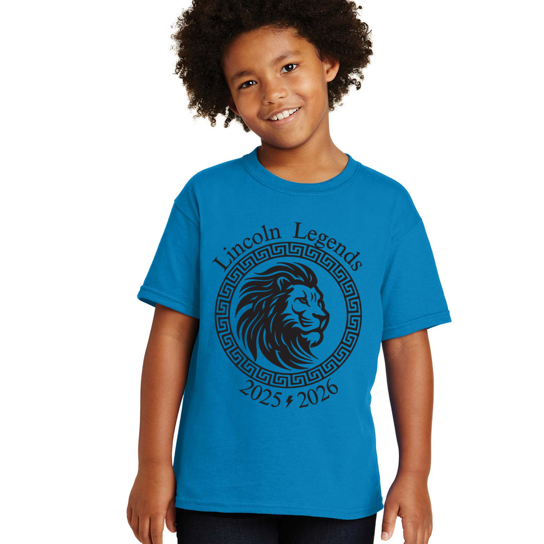Lincoln Lion Legends 2025-2026 Youth Tee