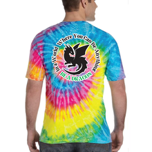 Load image into Gallery viewer, Jefferson Dragons Be a Dragon Tie-Dye Tee
