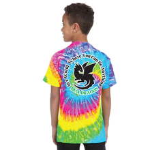 Load image into Gallery viewer, Jefferson Dragons Youth Be a Dragon Tie-Dye Tee
