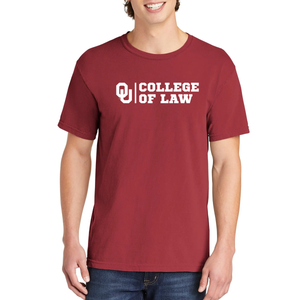 OU College of Law Comfort Colors Tee