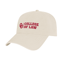 Load image into Gallery viewer, OU College of Law Relaxed Dad Cap
