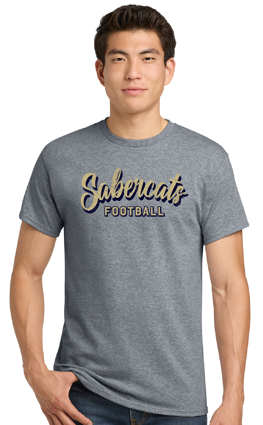 Southmoore Sabercat Football Script Tee