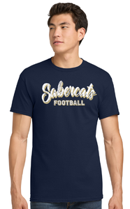 Southmoore Sabercat Football Script Tee