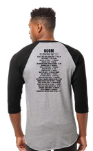 Load image into Gallery viewer, Unisex Fine Jersey Raglan T-Shirt
