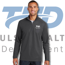 Load image into Gallery viewer, Tulsa Health Dept Port Authority® Pinpoint Mesh 1/2-Zip
