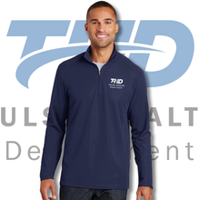 Load image into Gallery viewer, Tulsa Health Dept Port Authority® Pinpoint Mesh 1/2-Zip
