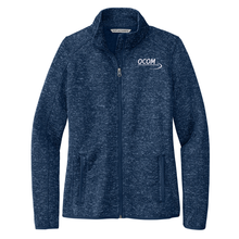 Load image into Gallery viewer, OCOM Port Authority® Ladies Sweater Fleece Jacket
