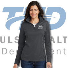 Load image into Gallery viewer, Tulsa Health Dept Port Authority® Women&#39;s Pinpoint Mesh 1/2-Zip
