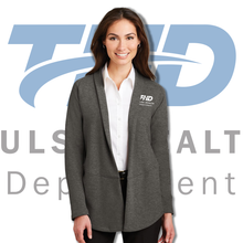 Load image into Gallery viewer, Tulsa Health Dept Port Authority® Women&#39;s Interlock Cardigan
