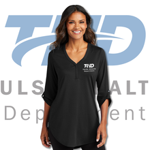 Load image into Gallery viewer, Tulsa Health Dept Port Authority® Women&#39;s City Stretch 3/4-Sleeve Tunic
