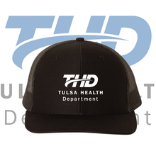 Load image into Gallery viewer, Tulsa Health Dept Richardson - Snapback Trucker Cap
