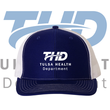Load image into Gallery viewer, Tulsa Health Dept Richardson - Snapback Trucker Cap
