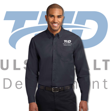 Load image into Gallery viewer, Tulsa Health Dept Port Authority® Long Sleeve Easy Care Shirt
