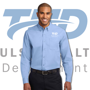 Tulsa Health Dept Port Authority® Long Sleeve Easy Care Shirt