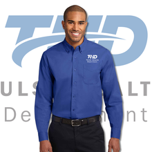 Load image into Gallery viewer, Tulsa Health Dept Port Authority® Long Sleeve Easy Care Shirt
