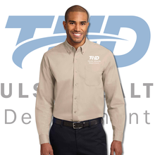 Load image into Gallery viewer, Tulsa Health Dept Port Authority® Long Sleeve Easy Care Shirt
