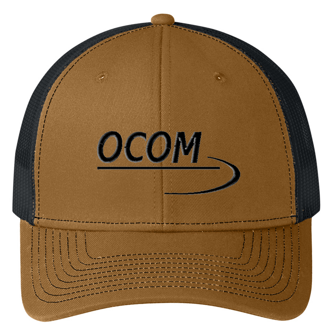 OCOM Port Authority® Snapback Trucker Cap 2025