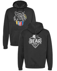 CO Branded Hoodie Bear Cave & OFRD Black