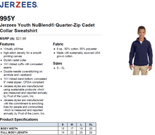 Load image into Gallery viewer, Stanley Hupfeld Academy Youth 1/4 Zip Jacket
