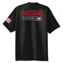 Load image into Gallery viewer, Mustang Broncos Rectangle Back Tall Essential T Shirt
